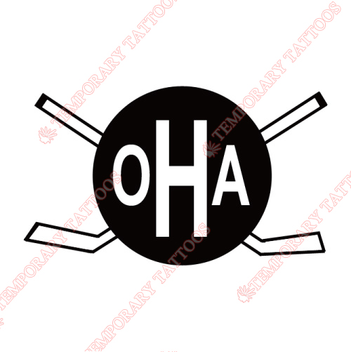 Ontario Hockey League Customize Temporary Tattoos Stickers NO.7354